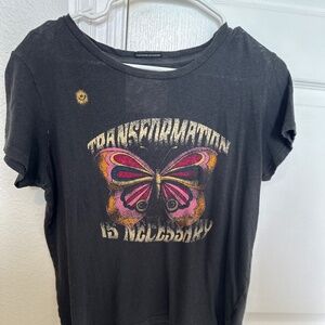 Mother Denim Butterfly T Shirt